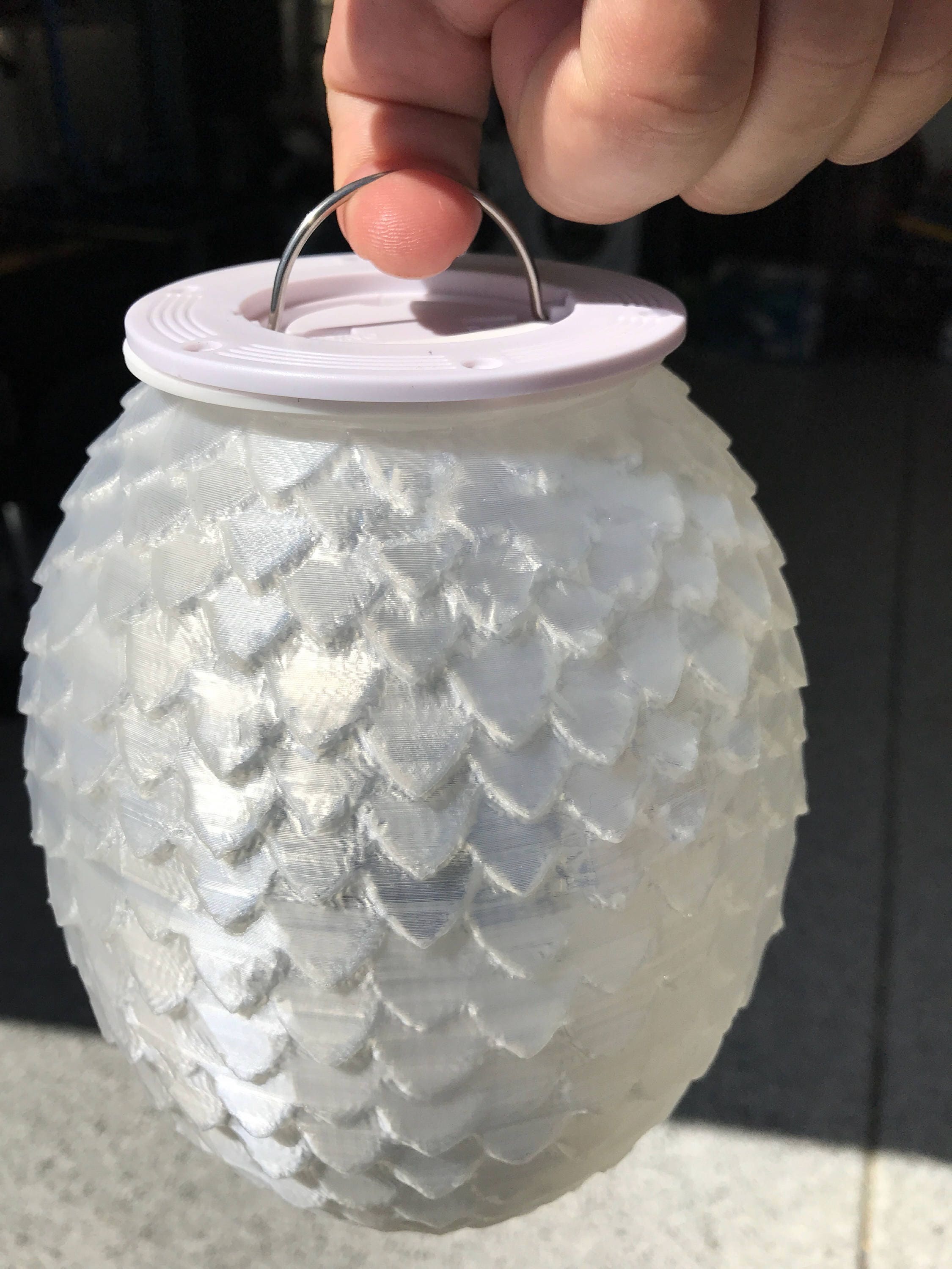 Dragon Egg Lamp - Cordless Rechargeable Remote Controlled - Image 8