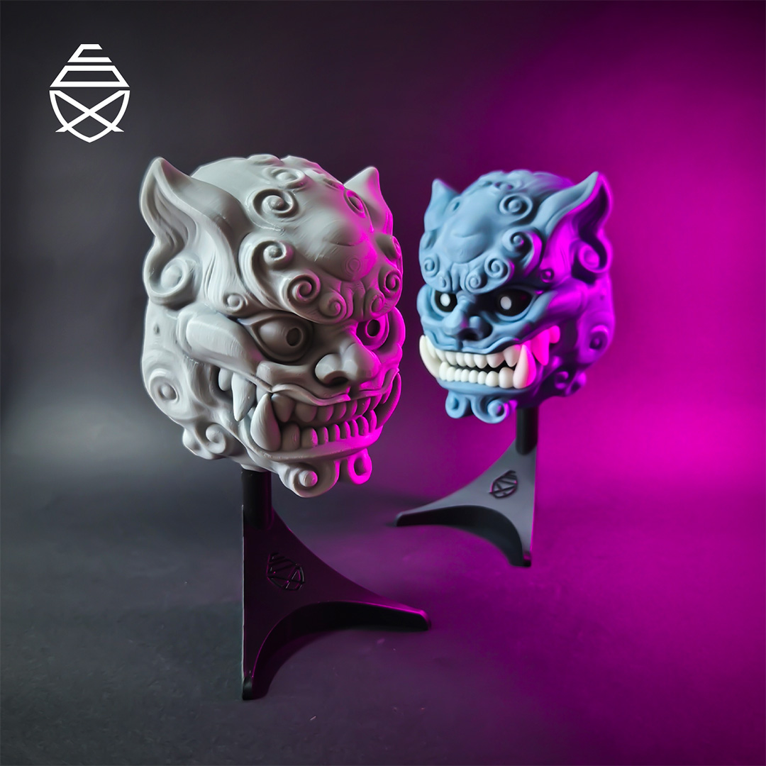 FOO DOG Wall - 3D Printed Wall Decor - Image 5