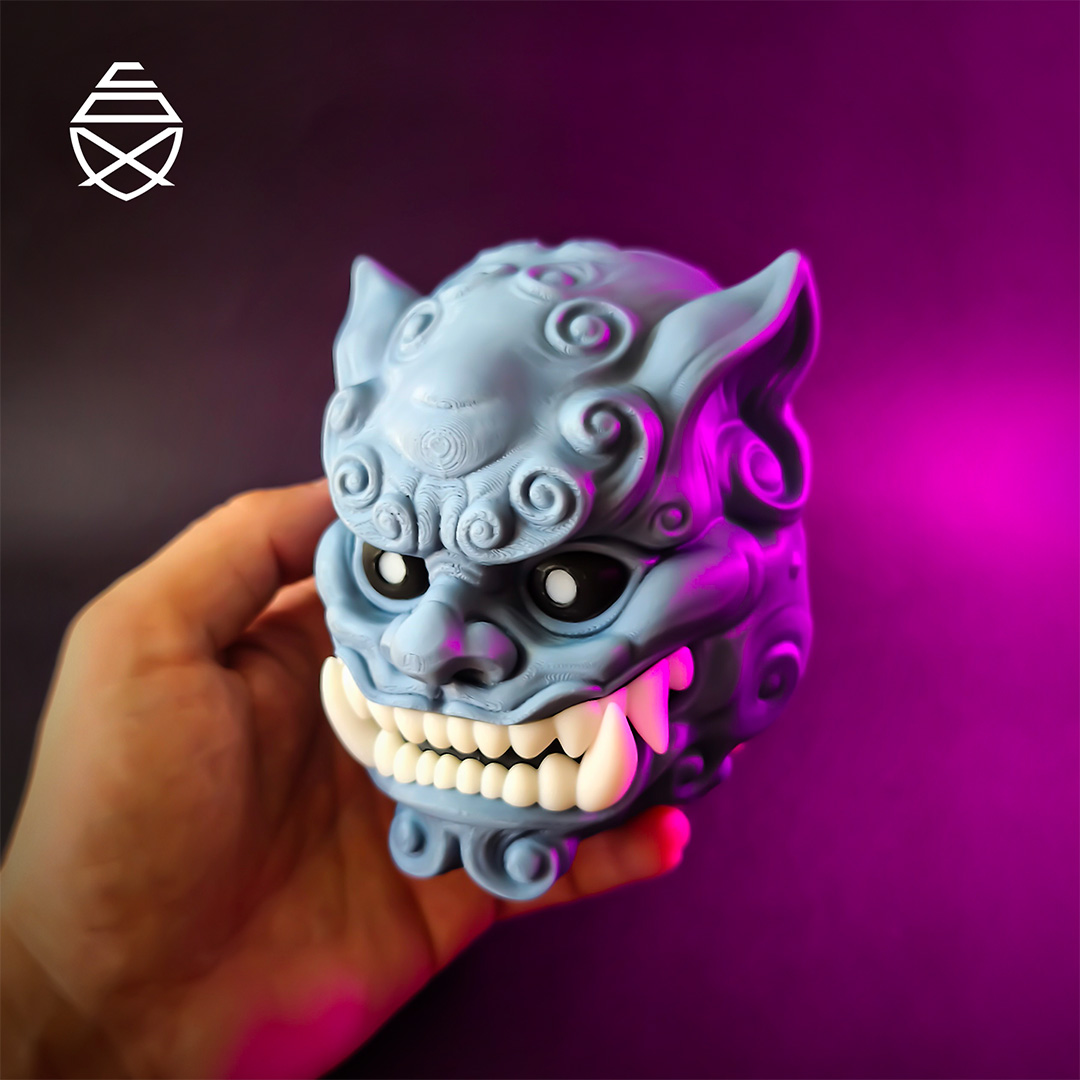 FOO DOG Wall - 3D Printed Wall Decor - Image 7