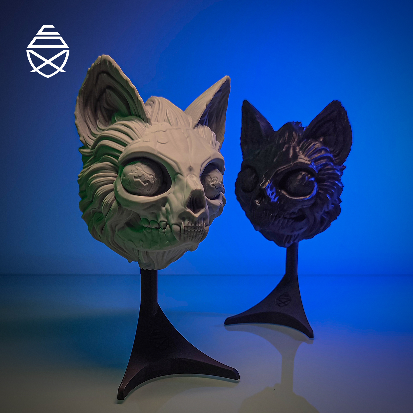 MEWSKULL - 3D Printed Wall Decor - Image 2