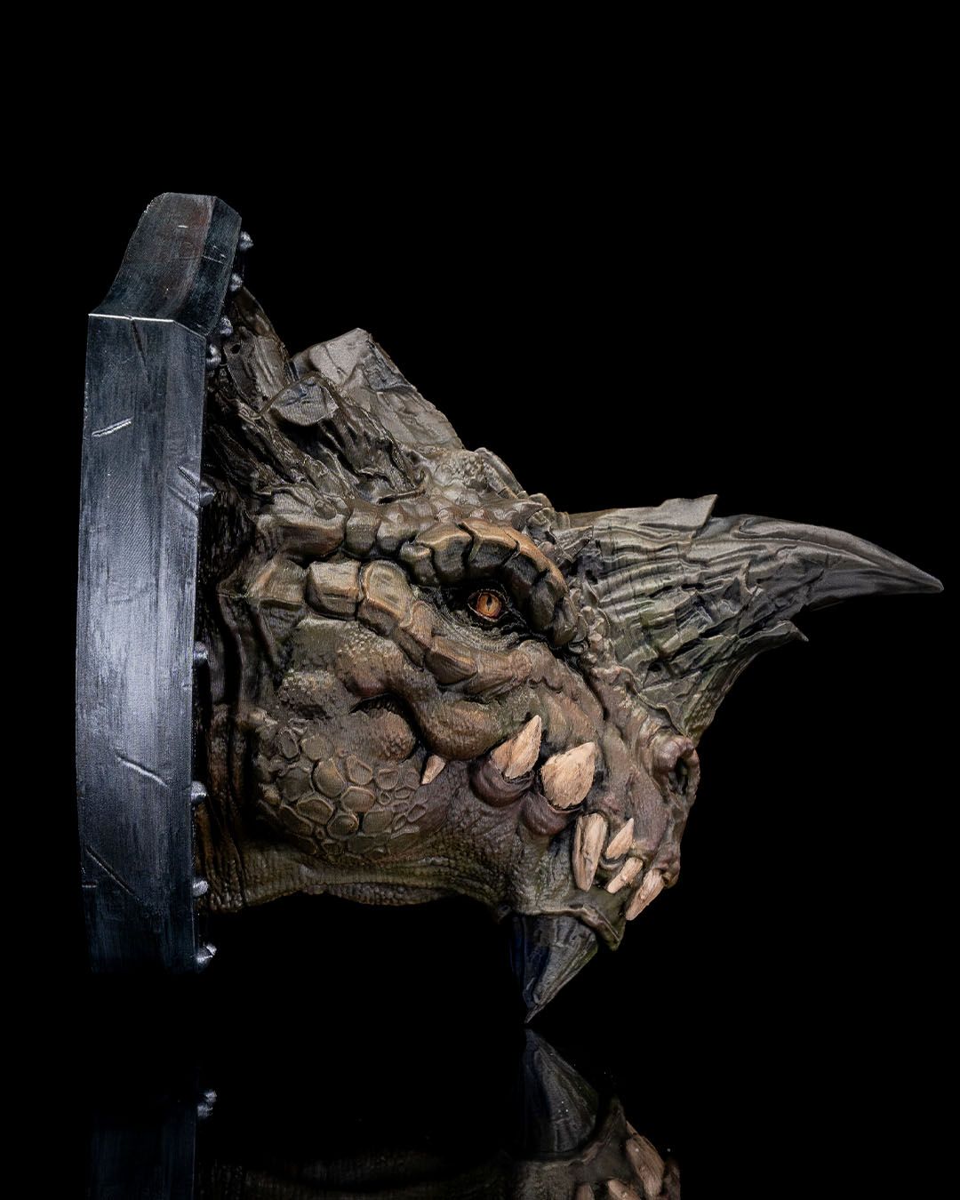 Ancient Dragon Trophy - 3D Printed Dragon Collectible - Image 4