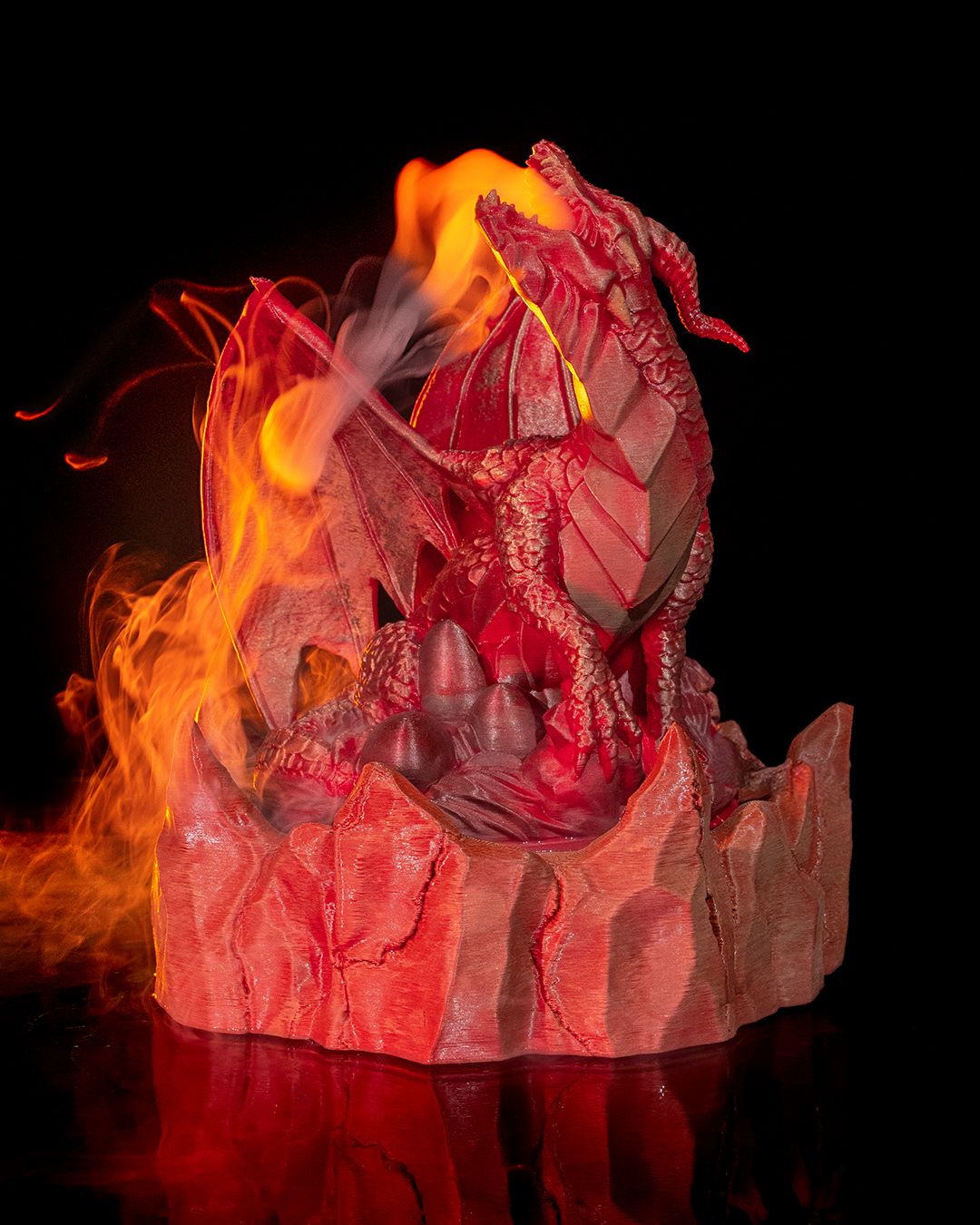 Ancient Misty Dragon - 3D Printed Dragon Collectible - Image 2