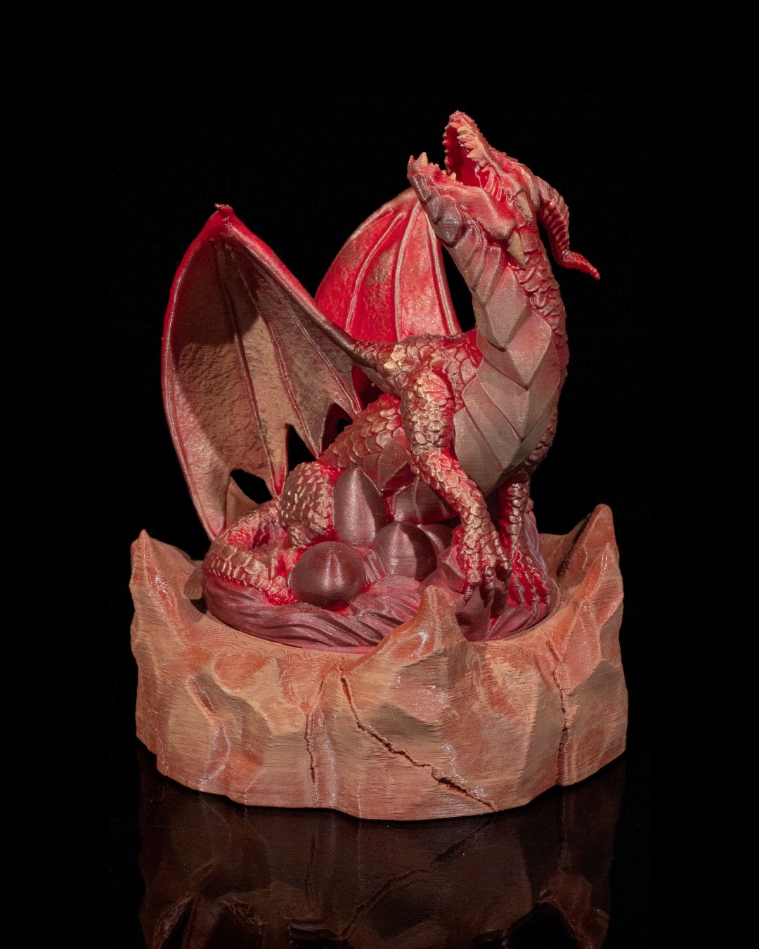 Ancient Misty Dragon - 3D Printed Dragon Collectible - Image 3
