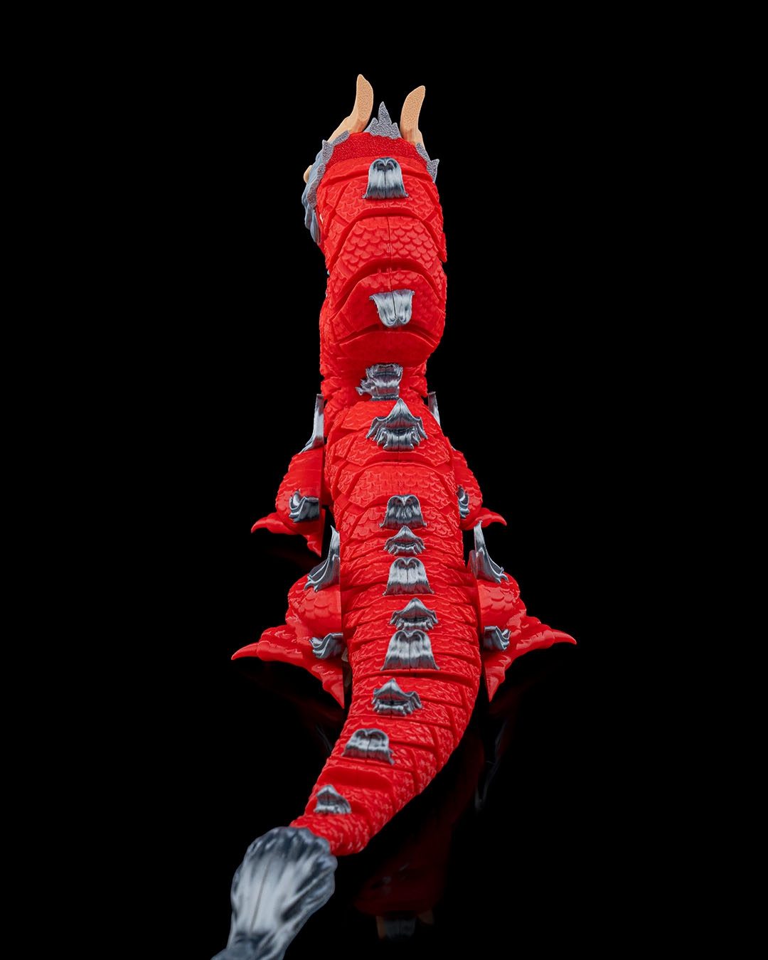 Articulated Chinese Dragon - 3D Printed Dragon Collectible - Image 4