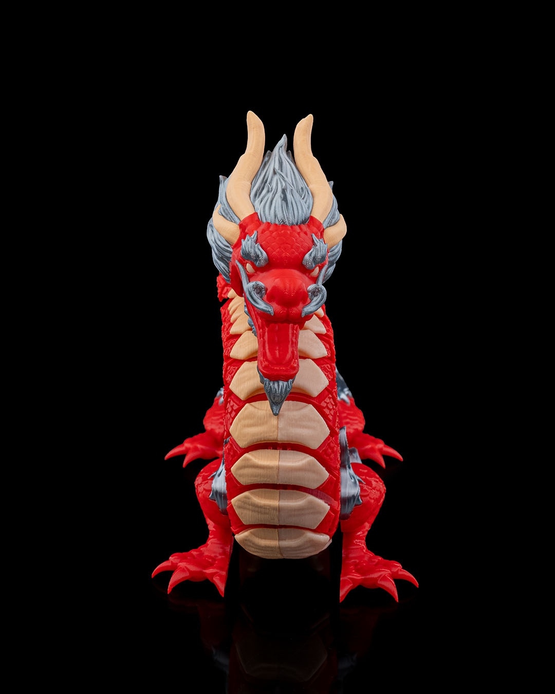 Articulated Chinese Dragon - 3D Printed Dragon Collectible