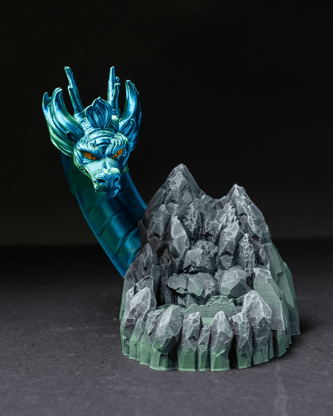 Blaze the Dragon Phone Guardian - 3D Printed Dragon Collectible - Image 5