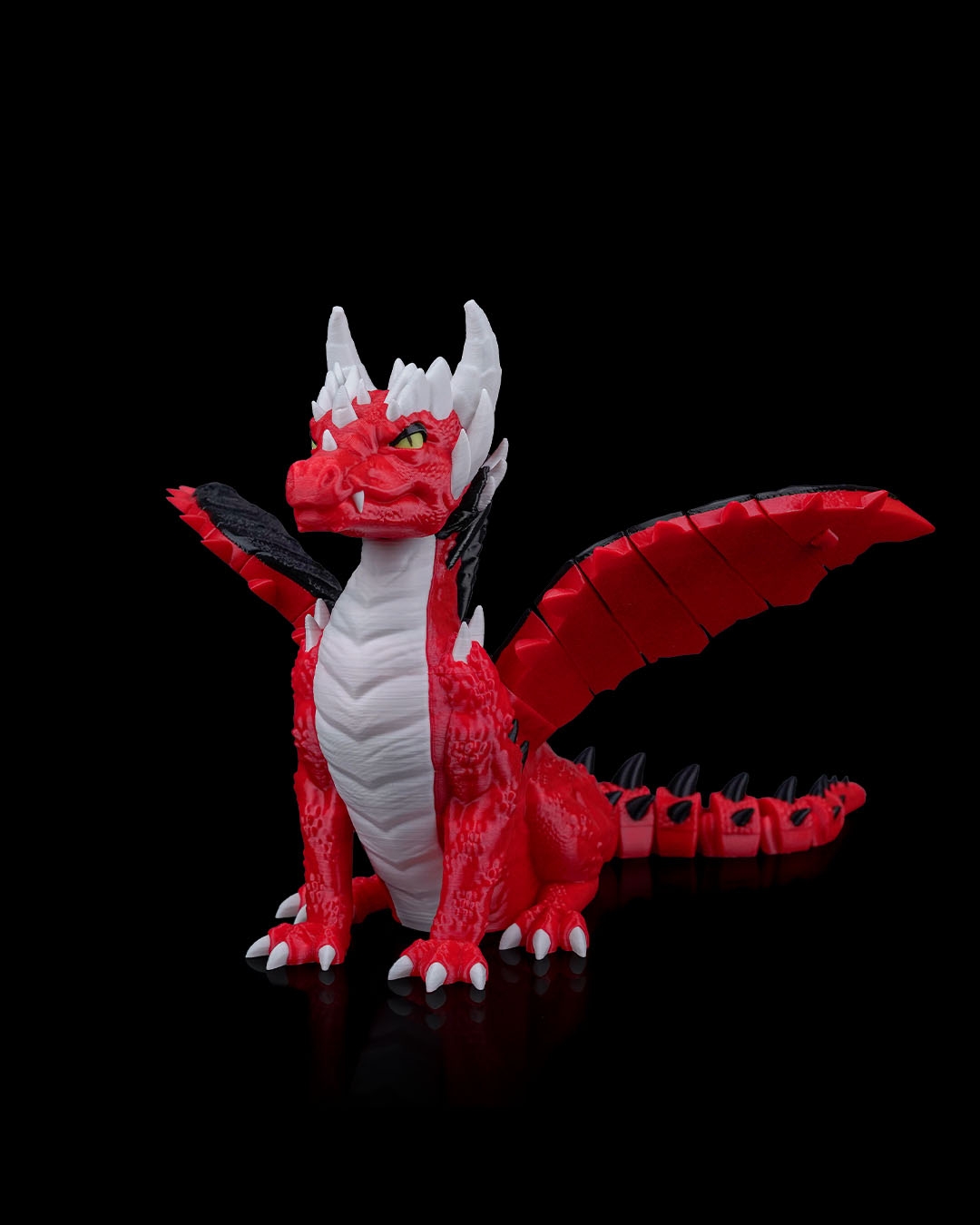 Blaze Wing - 3D Printed Dragon Collectible - Image 3