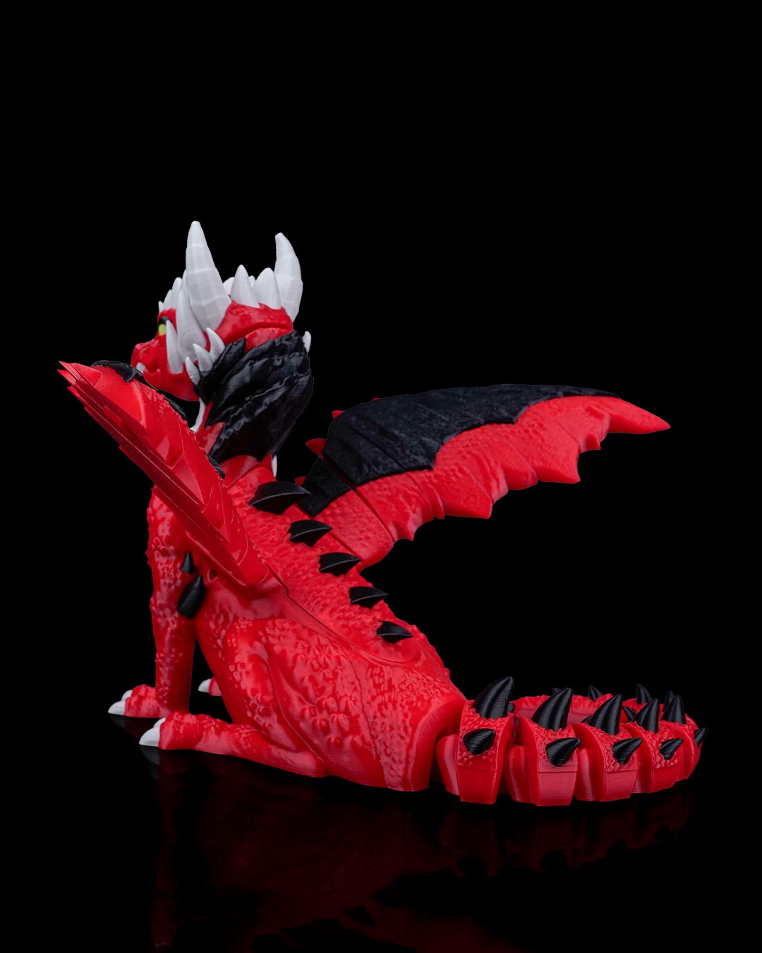 Blaze Wing - 3D Printed Dragon Collectible - Image 4