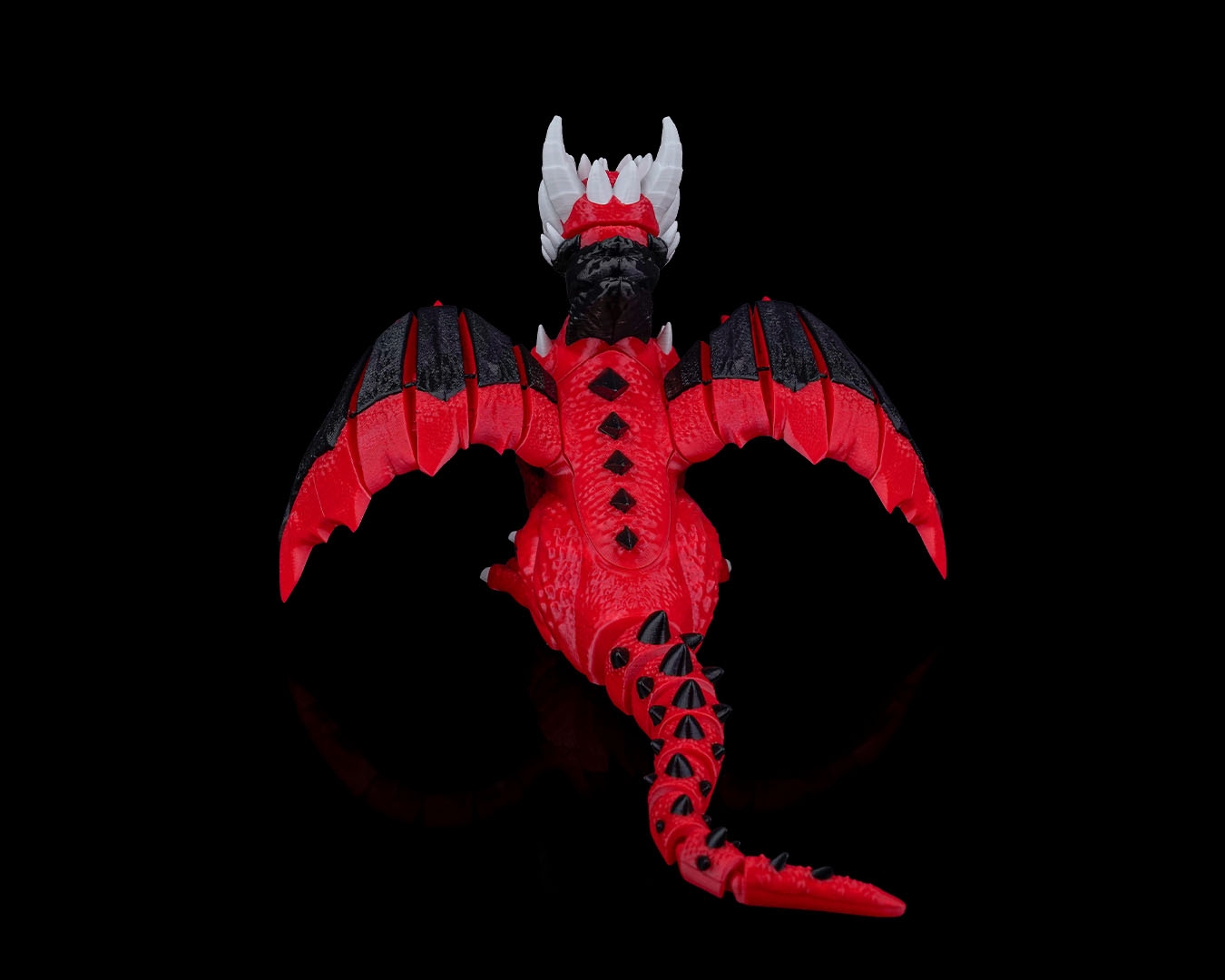 Blaze Wing - 3D Printed Dragon Collectible - Image 5