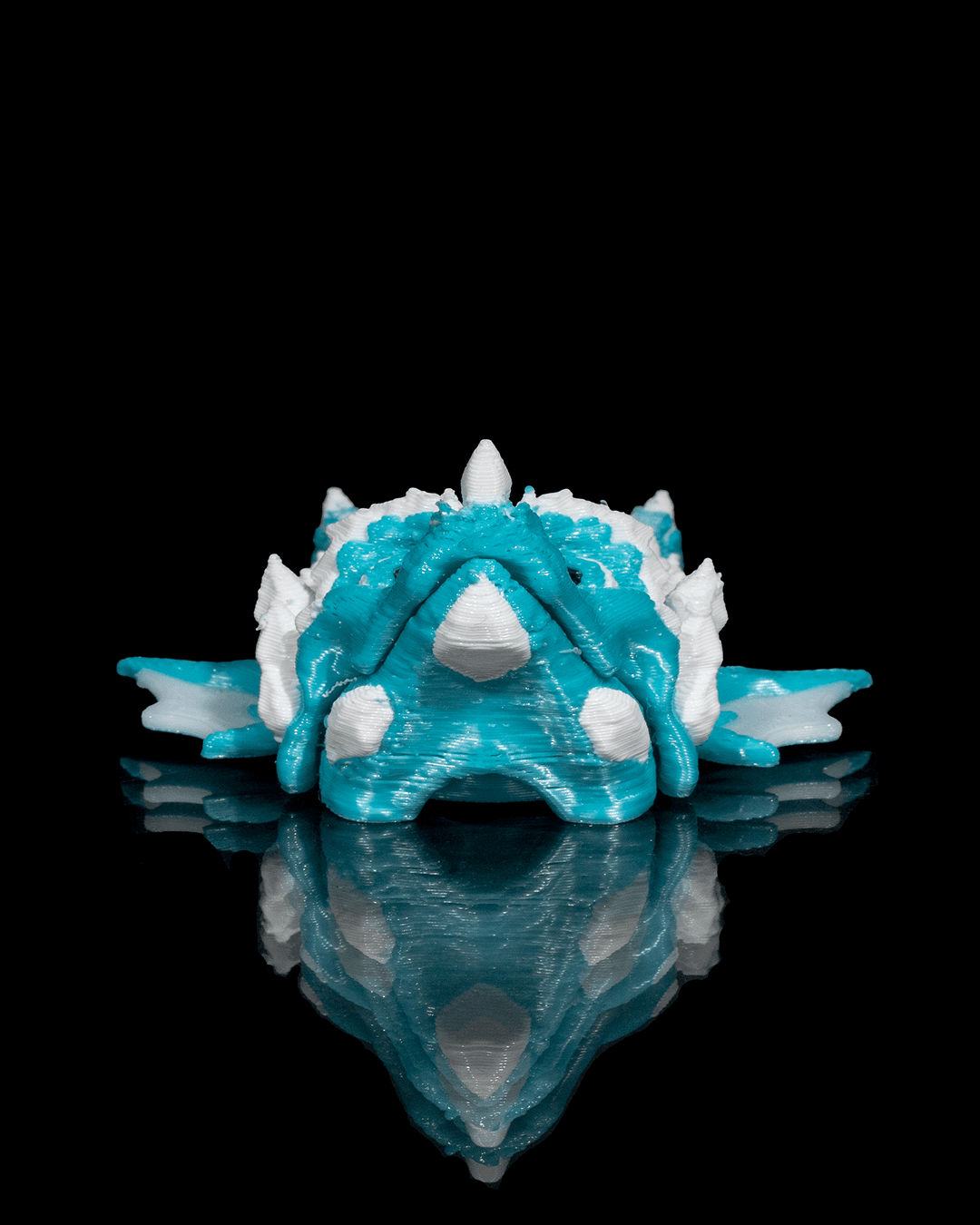 Blizzard Keychain - 3D Printed Dragon Collectible - Image 3