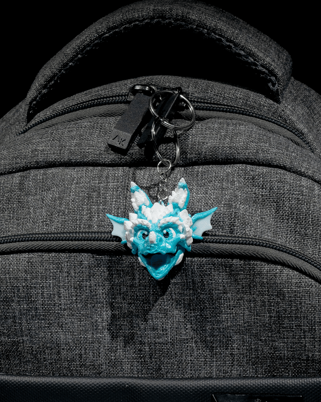 Blizzard Keychain - 3D Printed Dragon Collectible - Image 4