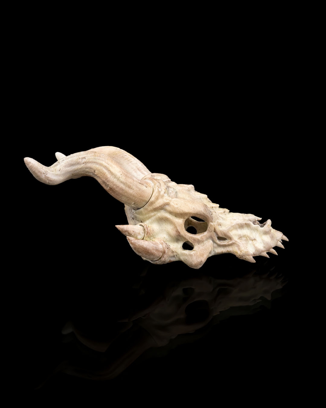 Bone Trophy Hair Pin - 3D Printed Dragon Collectible - Image 5