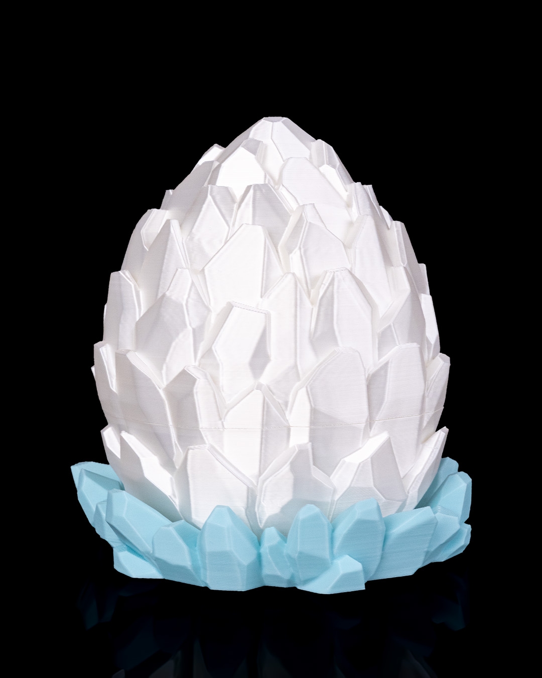 Crystal Dragon Egg - 3D Printed Dragon Collectible - Image 3