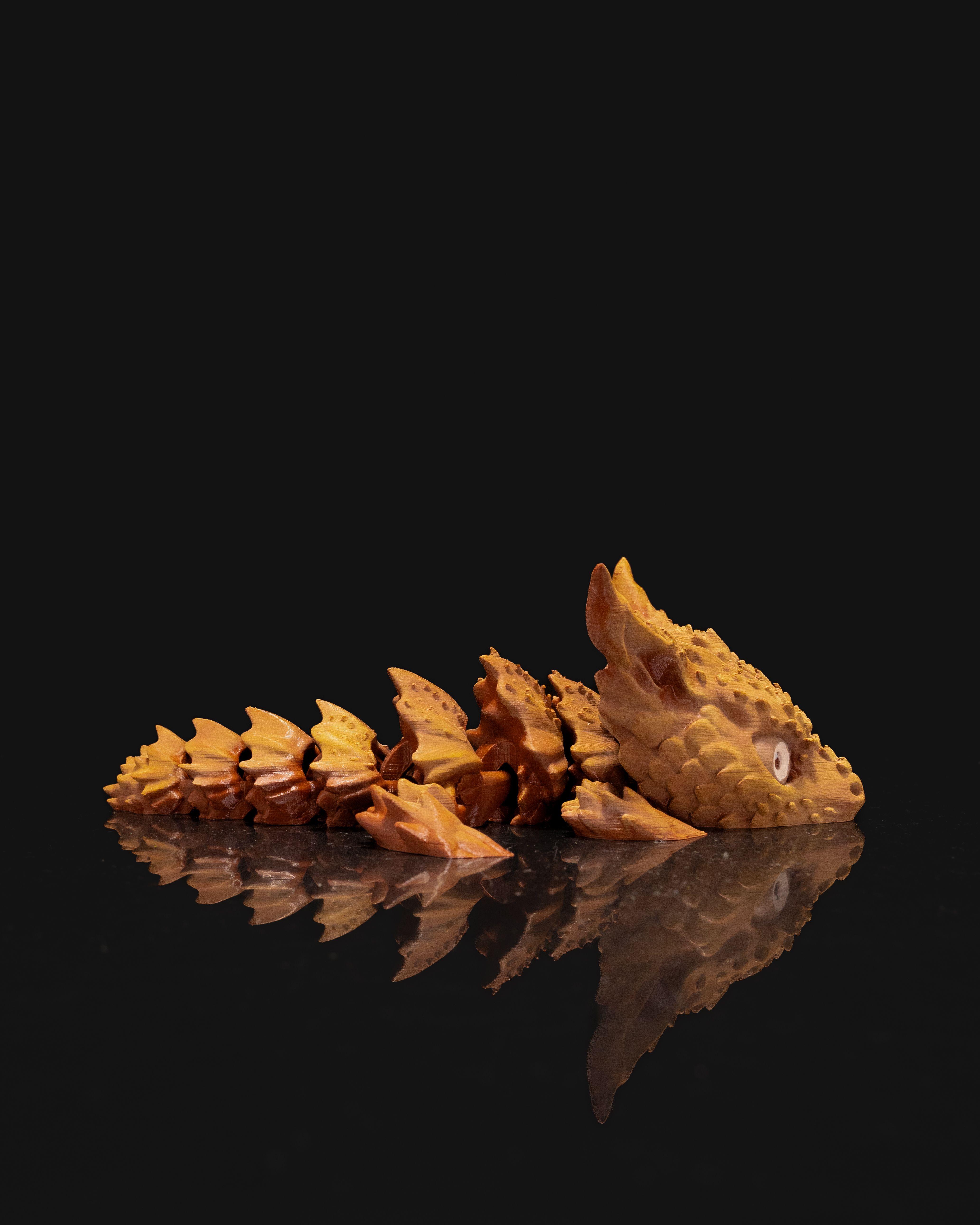 Desert Baby Dragon - 3D Printed Dragon Collectible - Image 2