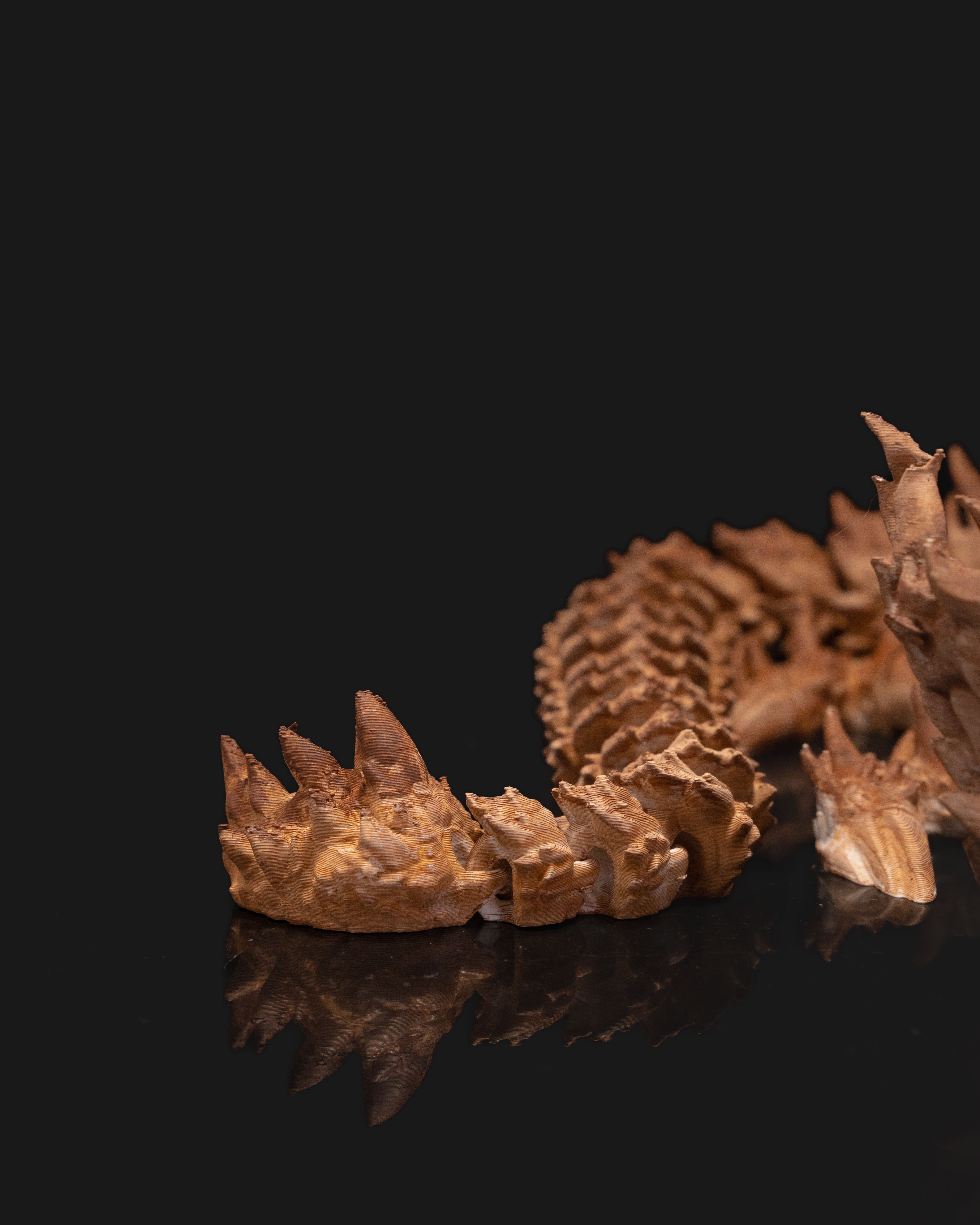 Desert Mama Dragon - 3D Printed Dragon Collectible - Image 2