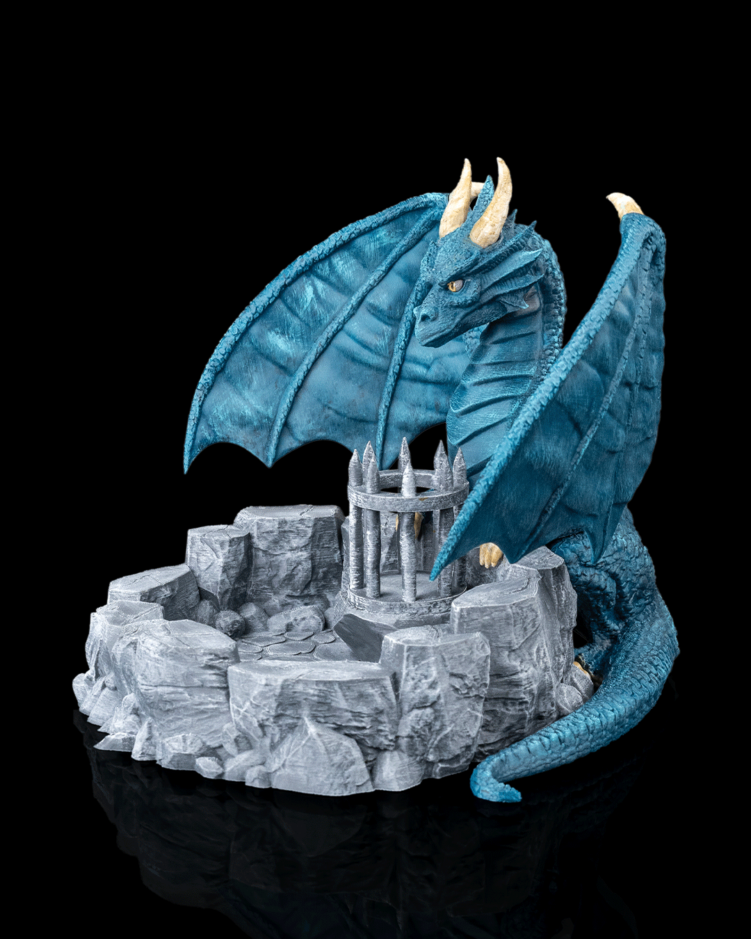 Dragon Arena Dice Tray - 3D Printed Dragon Collectible - Image 3