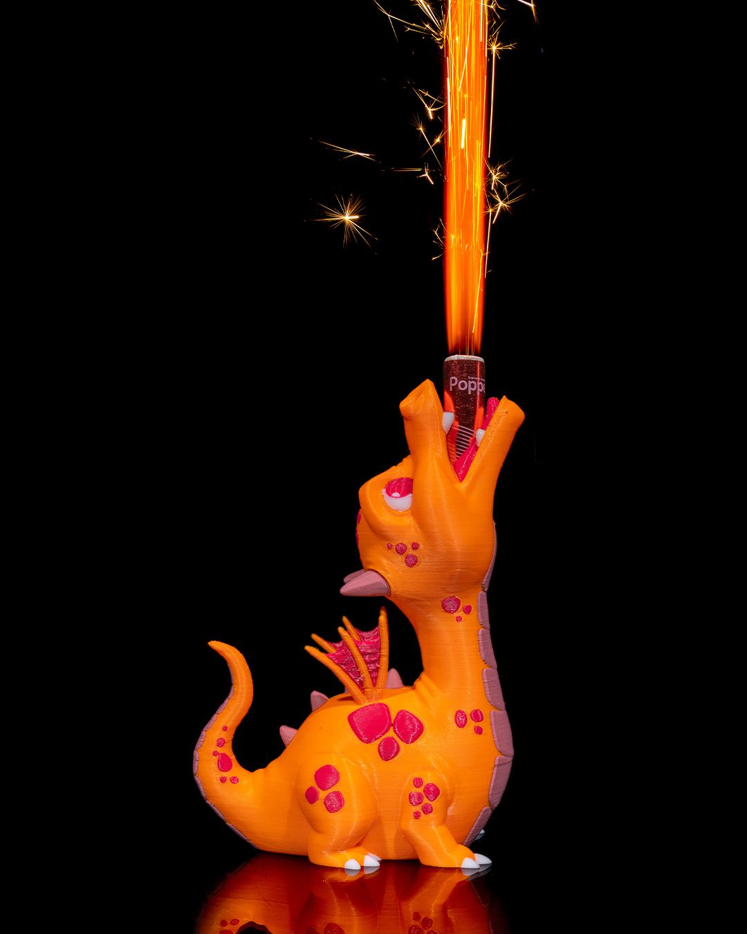 Dragon Cake Topper - 3D Printed Dragon Collectible - Image 2