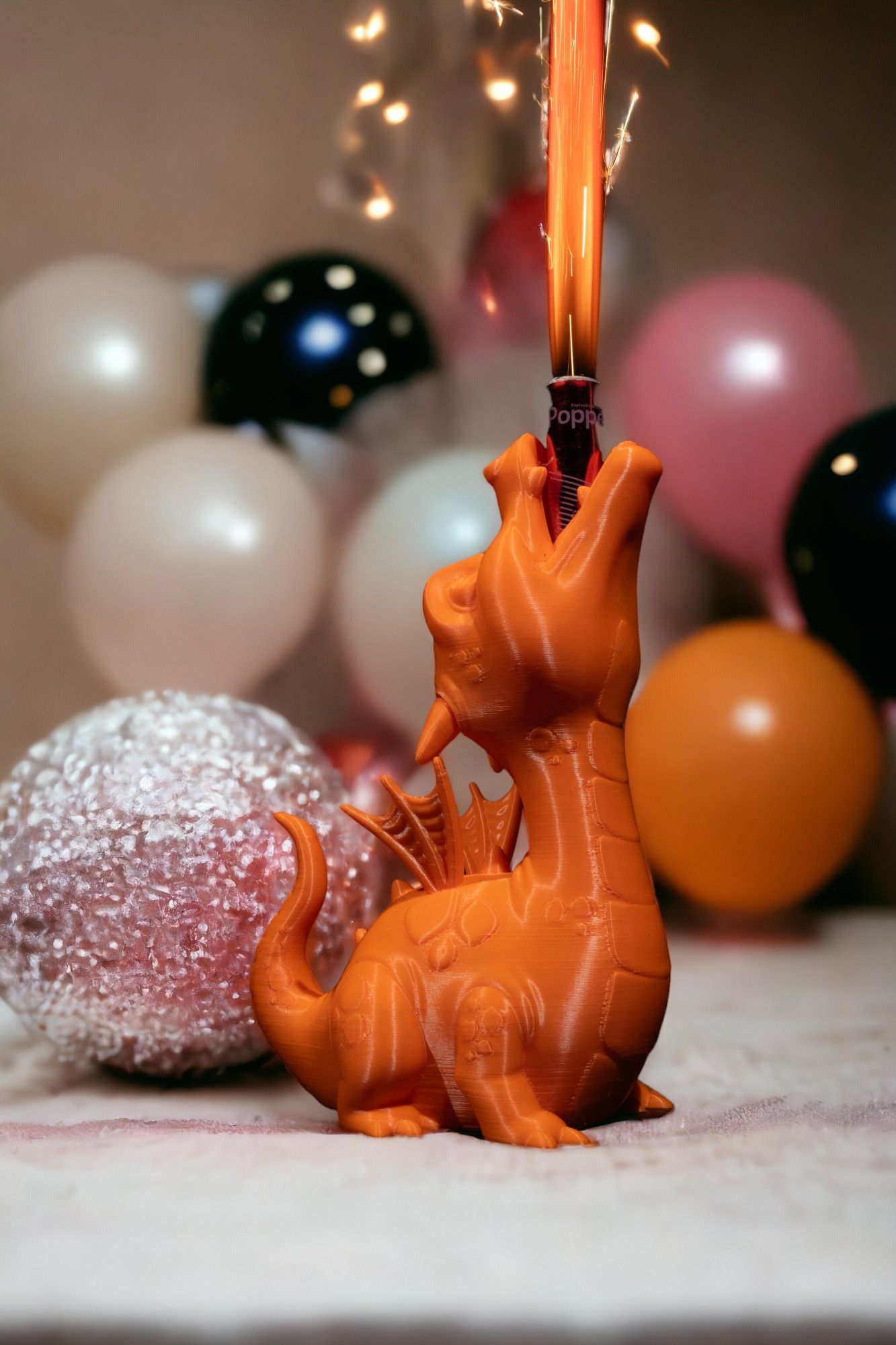 Dragon Cake Topper - 3D Printed Dragon Collectible