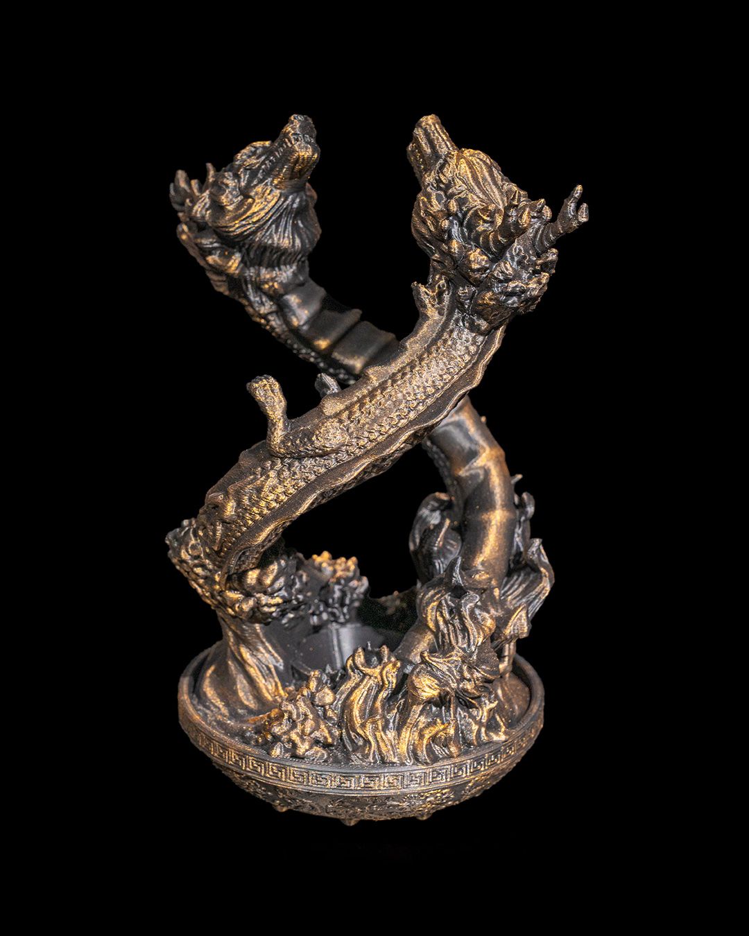 Dragon Dance Incense Holder - 3D Printed Dragon Collectible - Image 5
