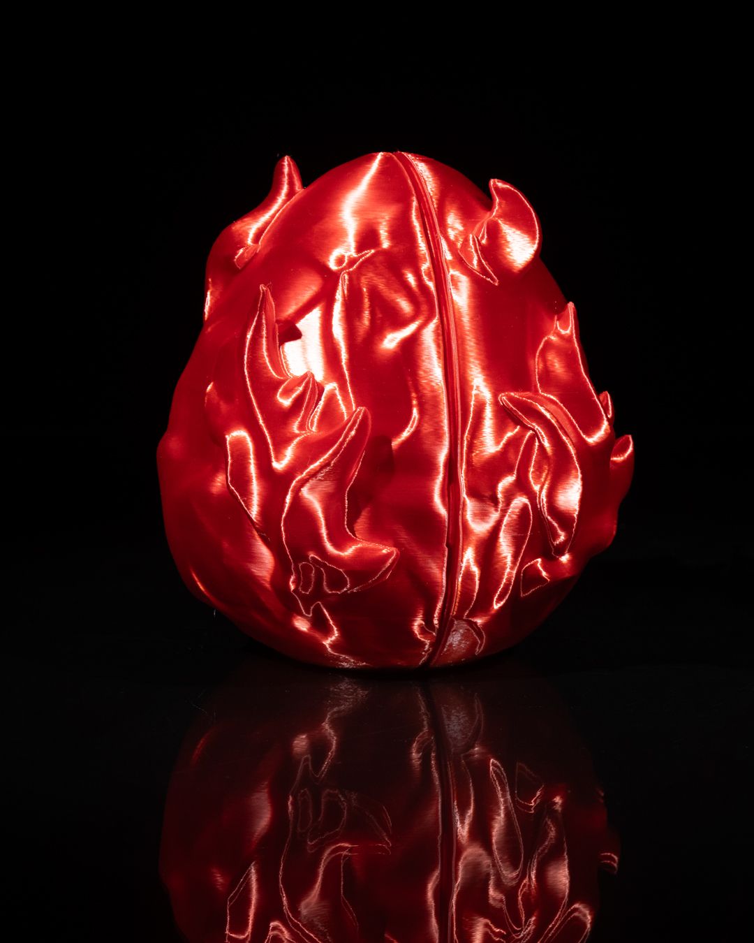Dragon Egg Fire - 3D Printed Dragon Collectible - Image 2