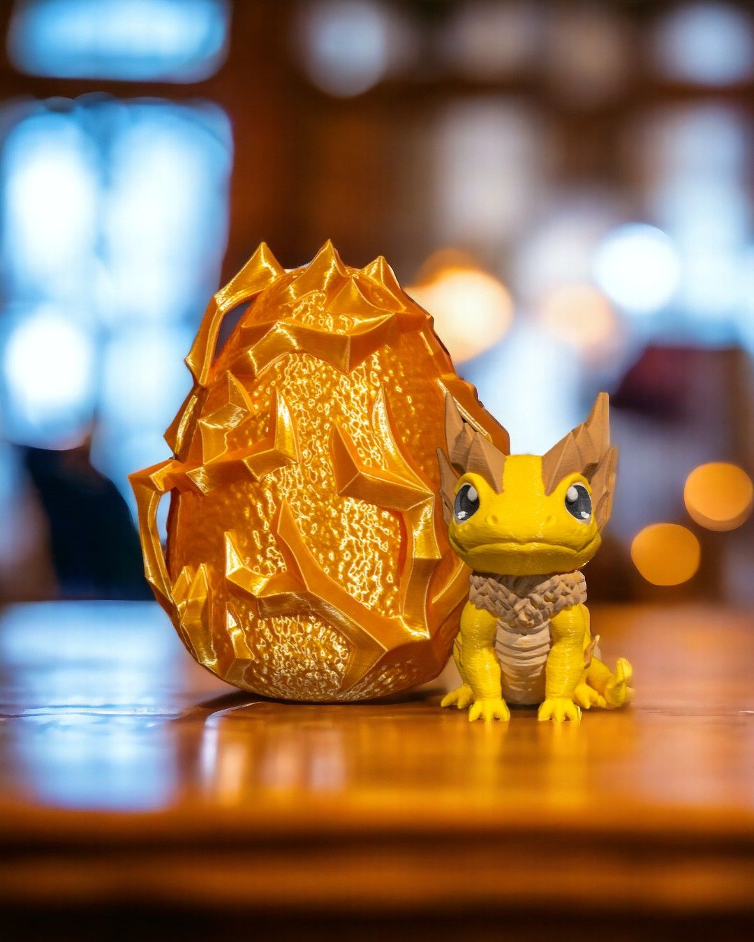 Dragon Egg Lightning - 3D Printed Dragon Collectible - Image 2