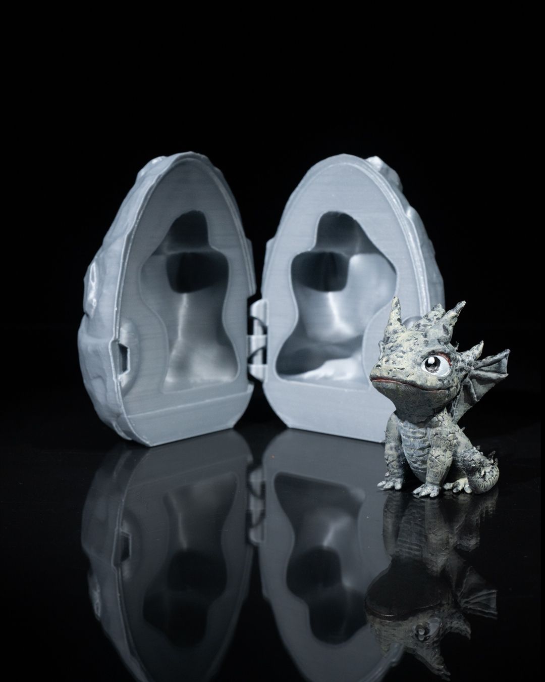 Dragon Egg Stone - 3D Printed Dragon Collectible - Image 4