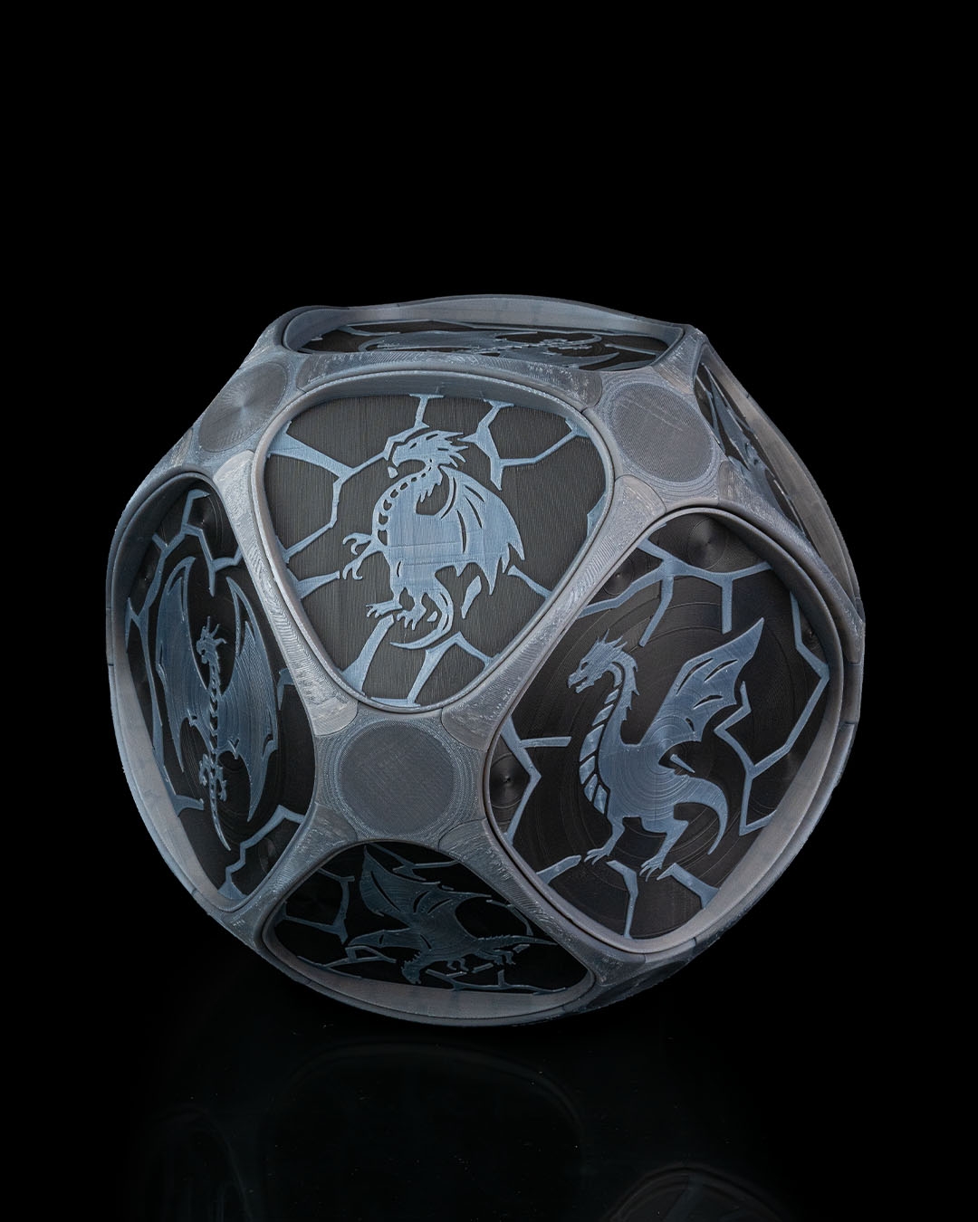 Dragon Pattern Pet House - 3D Printed Dragon Collectible - Image 4