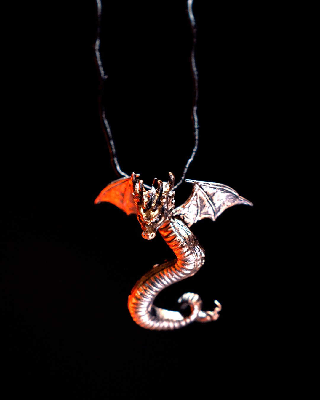 Dragon Pendant - 3D Printed Dragon Collectible - Image 5