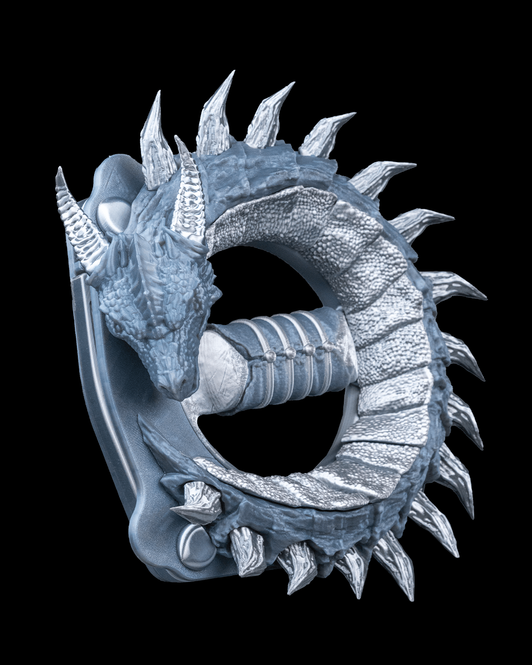Dragon's Fury Chakram - 3D Printed Dragon Collectible - Image 3