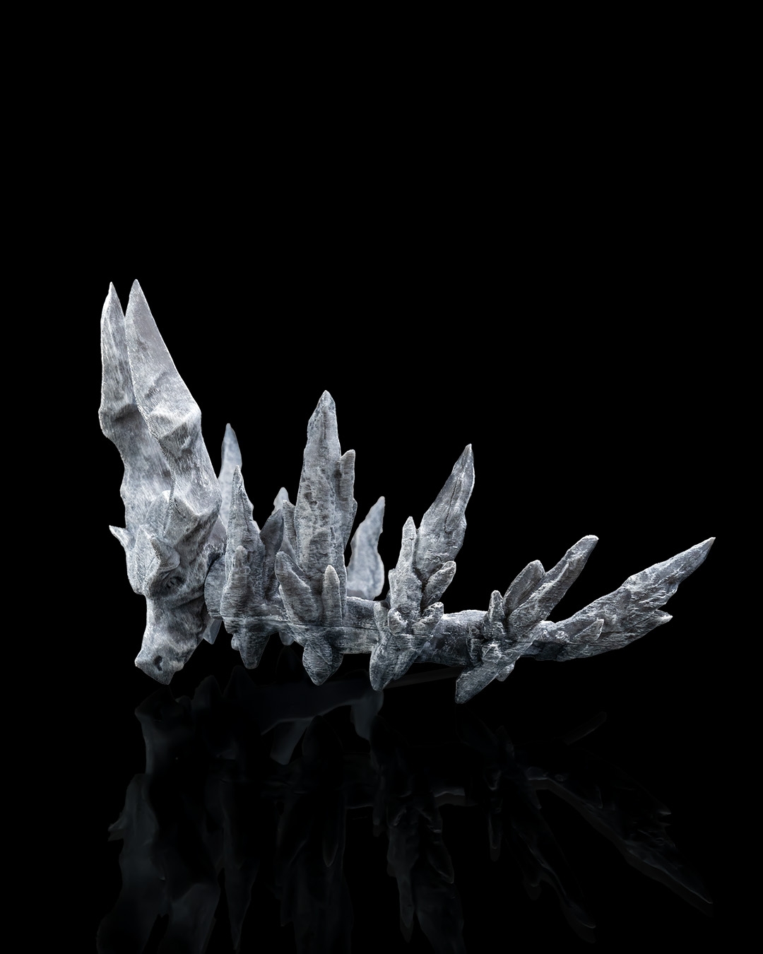 Dragon's Heir Crown - 3D Printed Dragon Collectible - Image 2