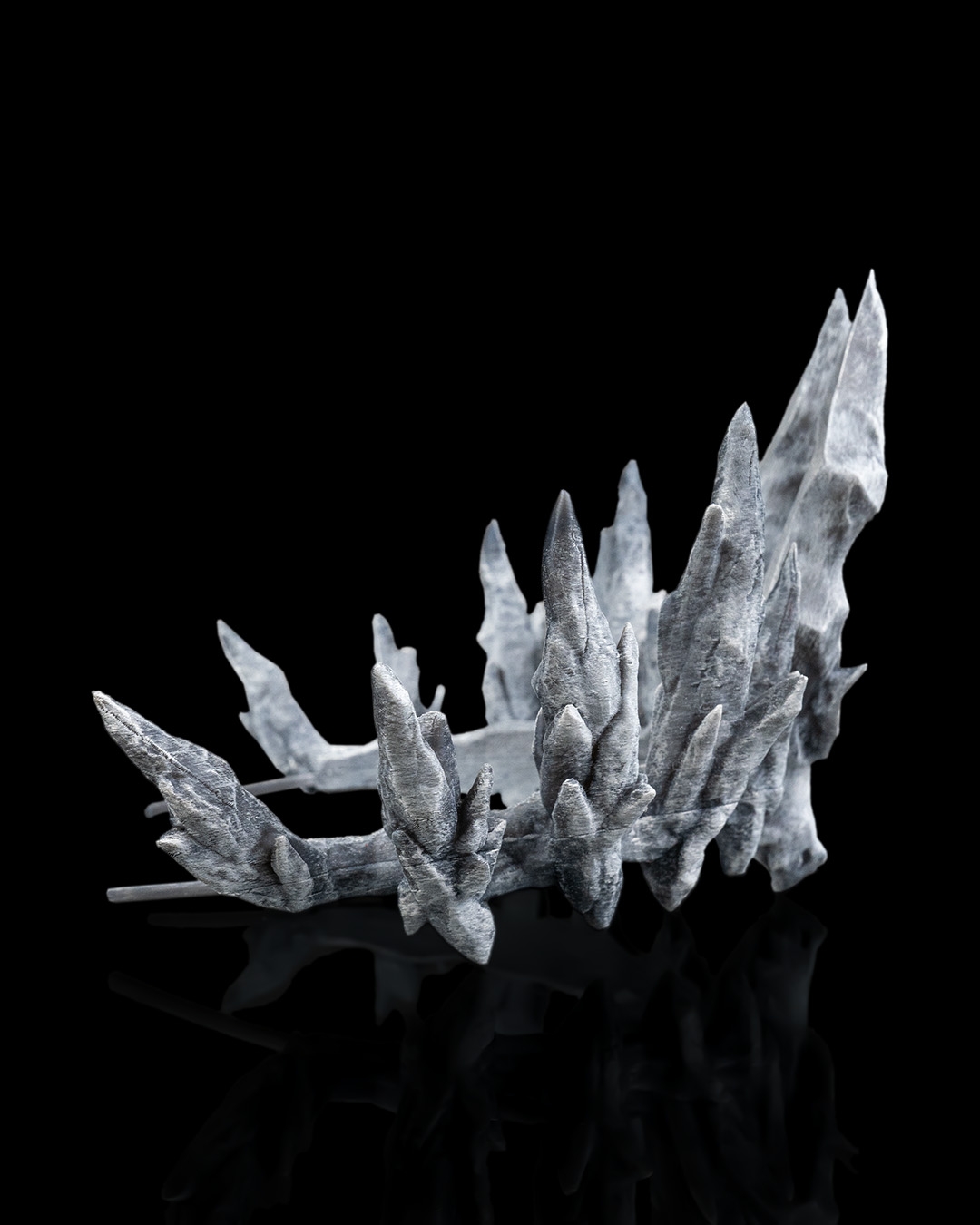Dragon's Heir Crown - 3D Printed Dragon Collectible - Image 3