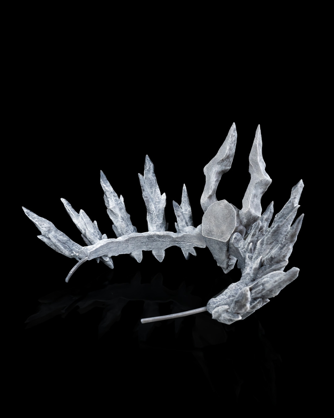 Dragon's Heir Crown - 3D Printed Dragon Collectible - Image 4