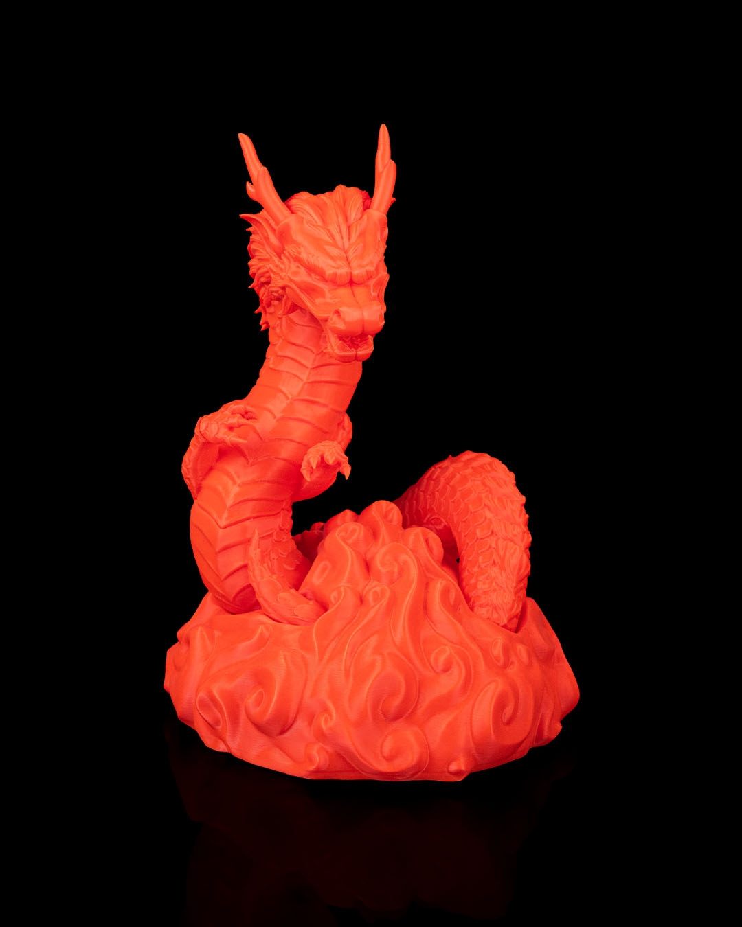 Dragon Tempest Table Lamp - 3D Printed Dragon Collectible