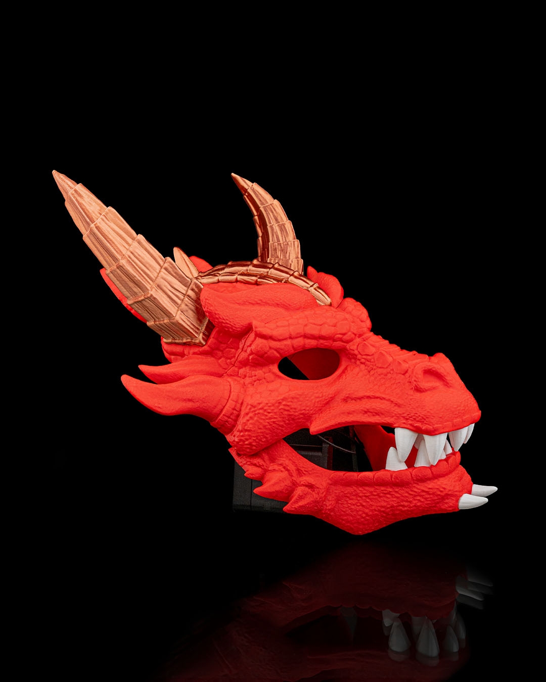 Dragonborn Mask - 3D Printed Dragon Collectible - Image 5