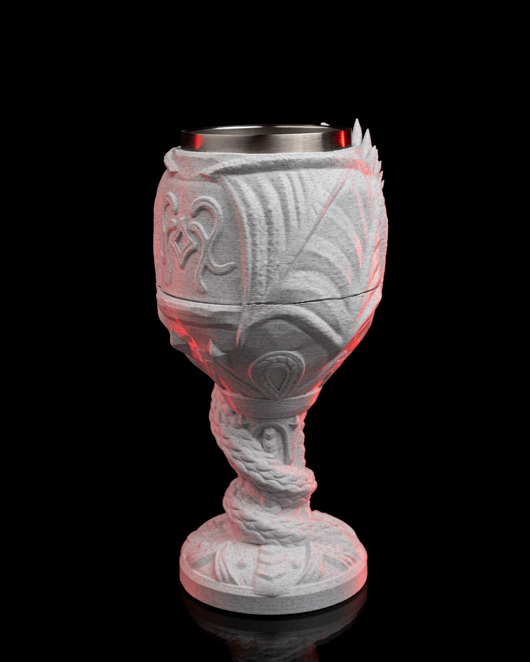 Dragonscale Vessel Thirst Quencher - 3D Printed Dragon Collectible - Image 4