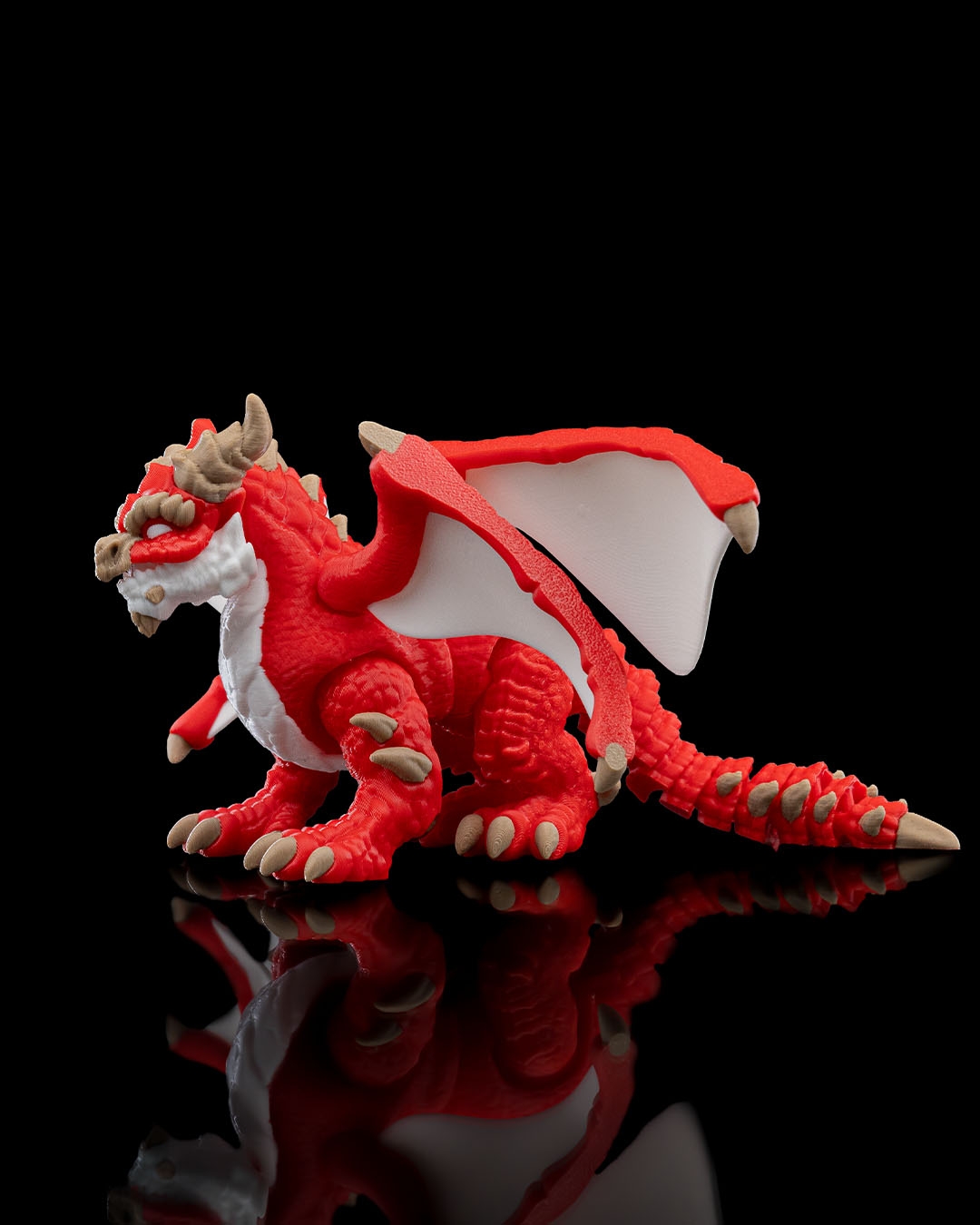 Elemental Dragon - 3D Printed Dragon Collectible - Image 2