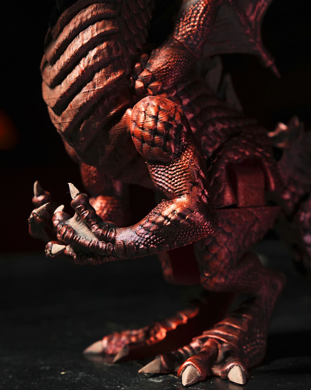 Epic Articulated Dragon - 3D Printed Dragon Collectible - Image 3