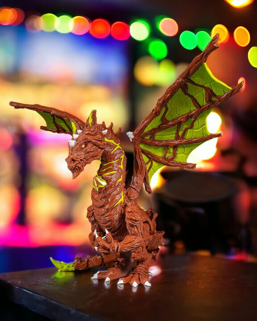 Epic Moss Dragon - 3D Printed Dragon Collectible - Image 3