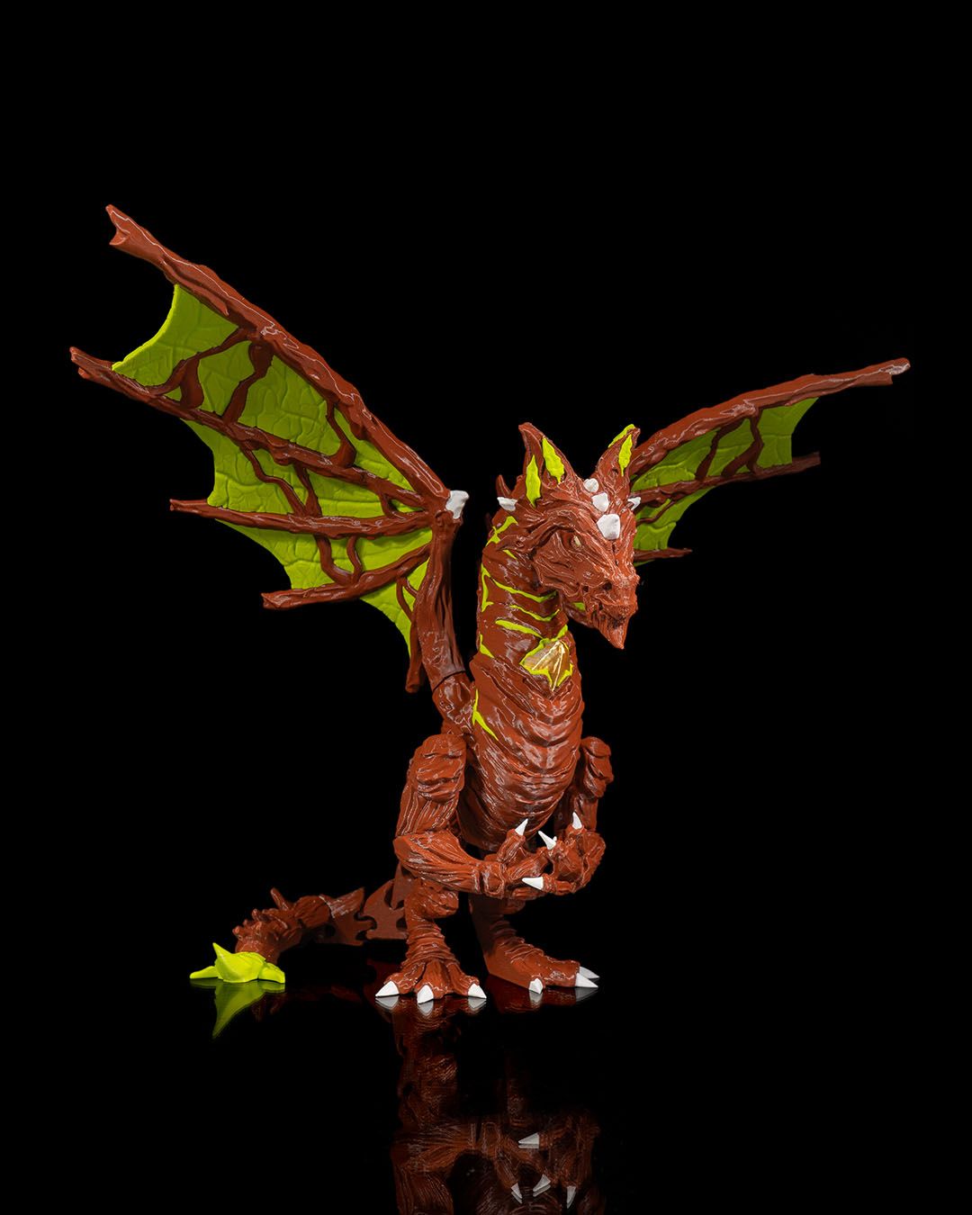 Epic Moss Dragon - 3D Printed Dragon Collectible - Image 4