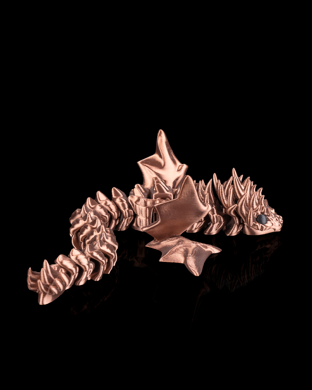 Flexi Amphiptere - 3D Printed Dragon Collectible - Image 4