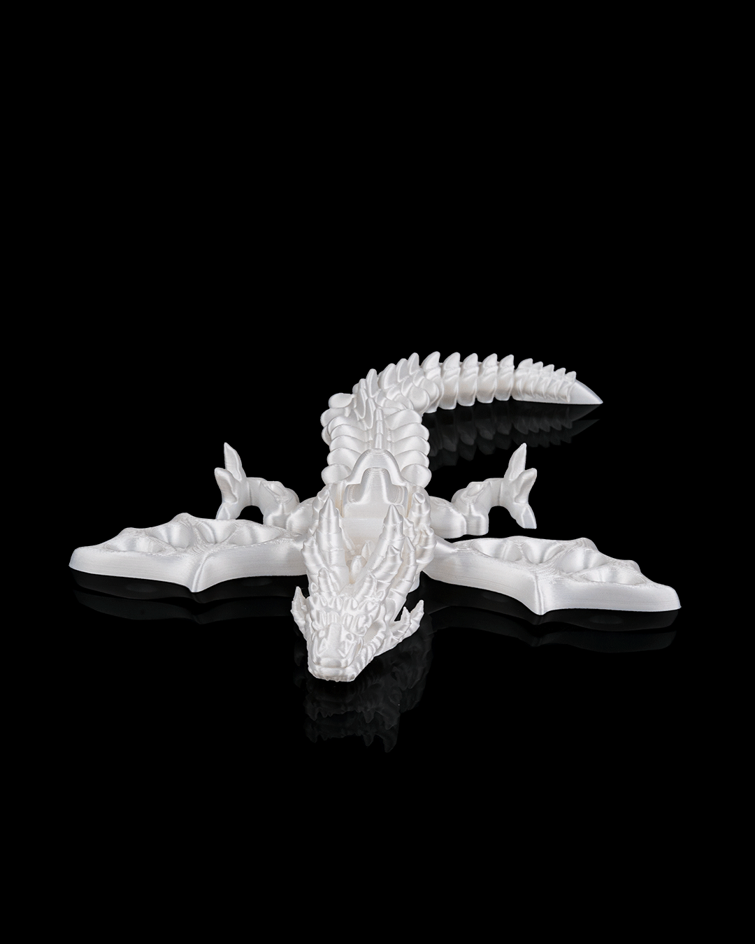 Flexi Undead Wyvern - 3D Printed Dragon Collectible - Image 2