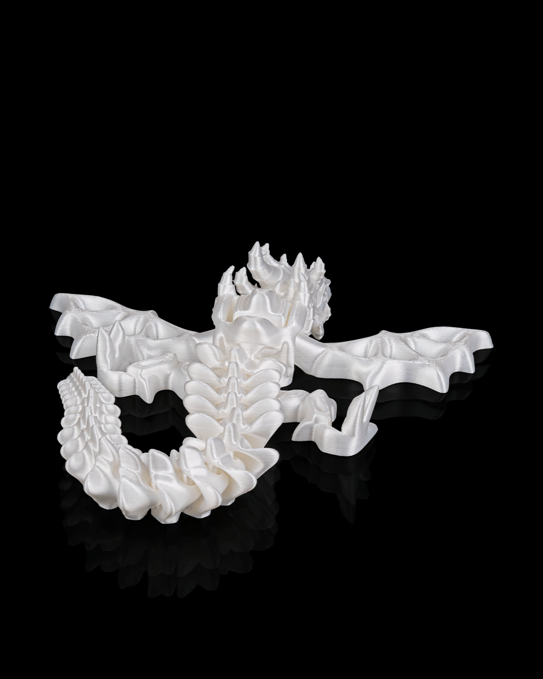 Flexi Undead Wyvern - 3D Printed Dragon Collectible - Image 4