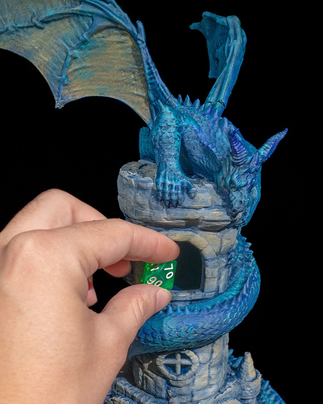 Guardian of the Dice Tower - 3D Printed Dragon Collectible - Image 4