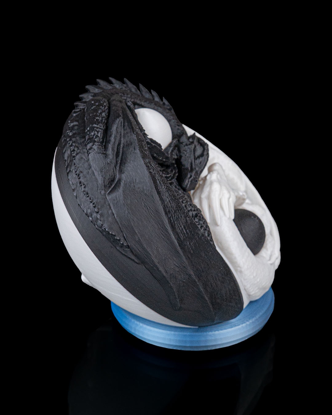 Harmony of Scales Table Lamp - 3D Printed Dragon Collectible - Image 5