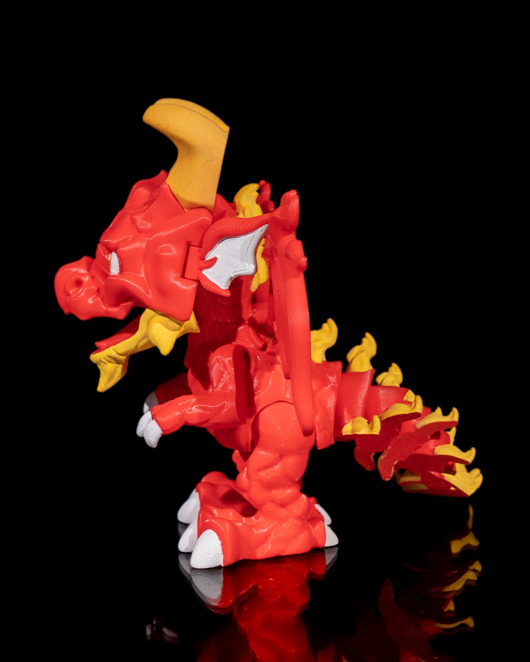 Hell's Rage - 3D Printed Dragon Collectible - Image 3