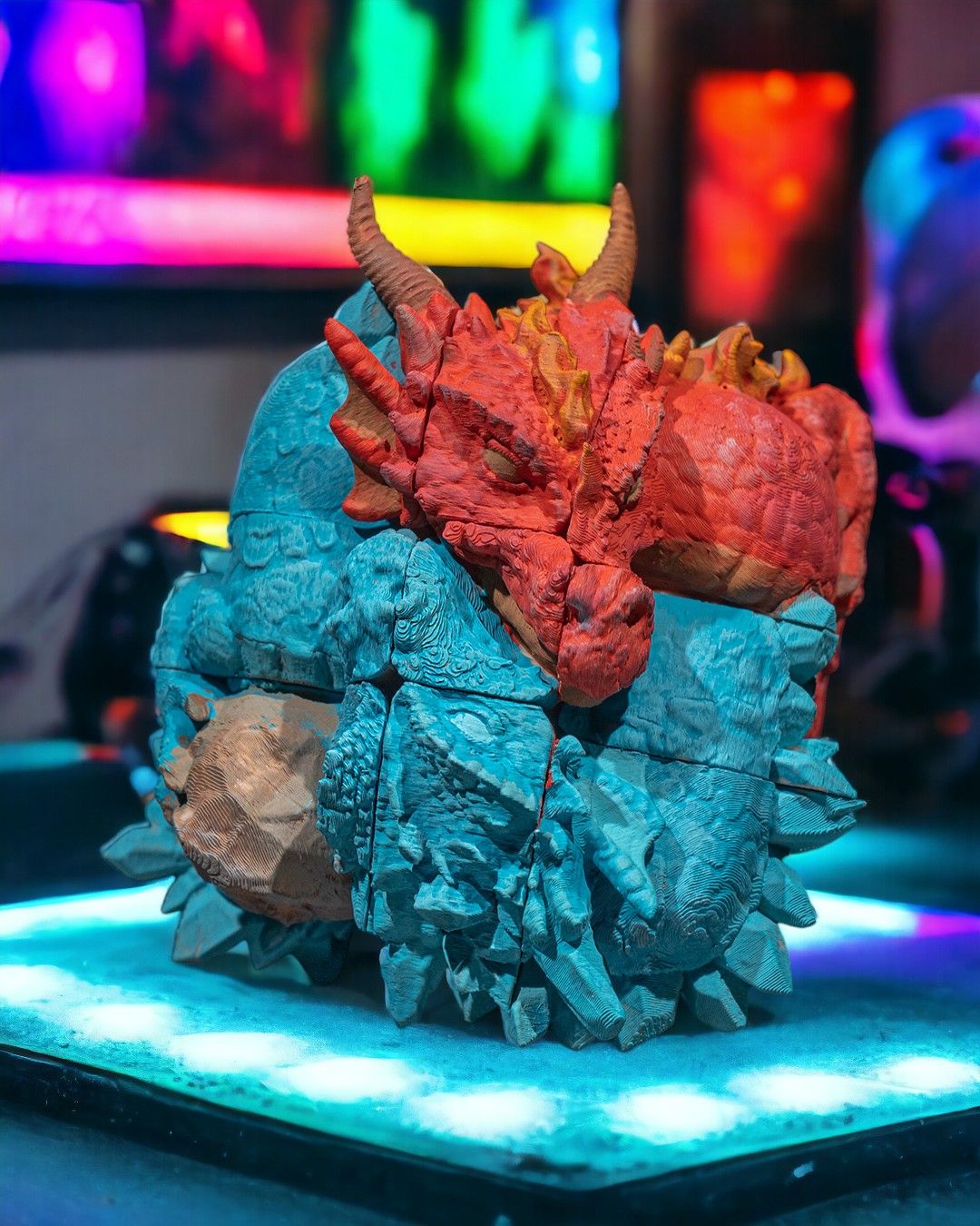 Intertwined - 3D Printed Dragon Collectible - Image 3