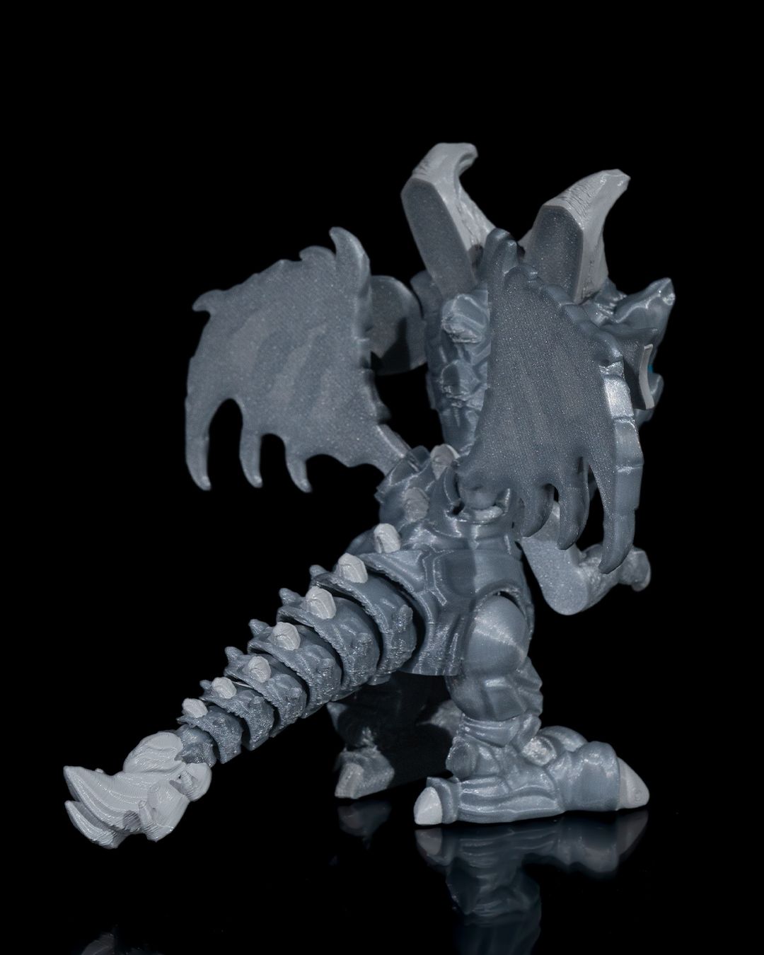 Mountain Keeper - 3D Printed Dragon Collectible - Image 4
