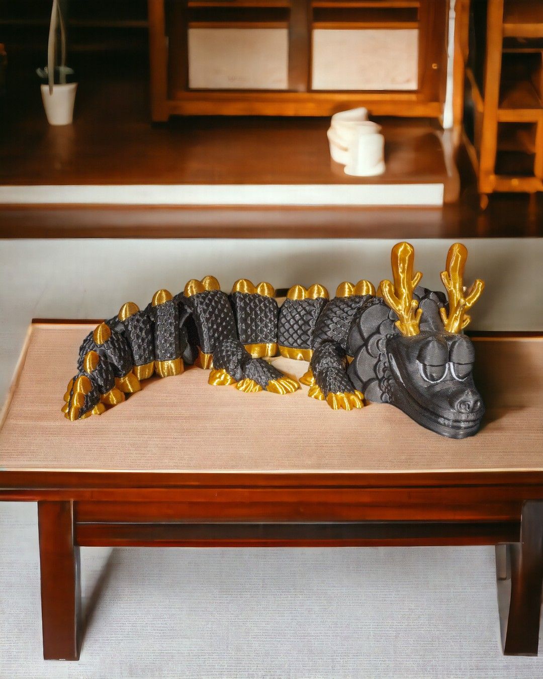 Mu Long - 3D Printed Dragon Collectible - Image 4