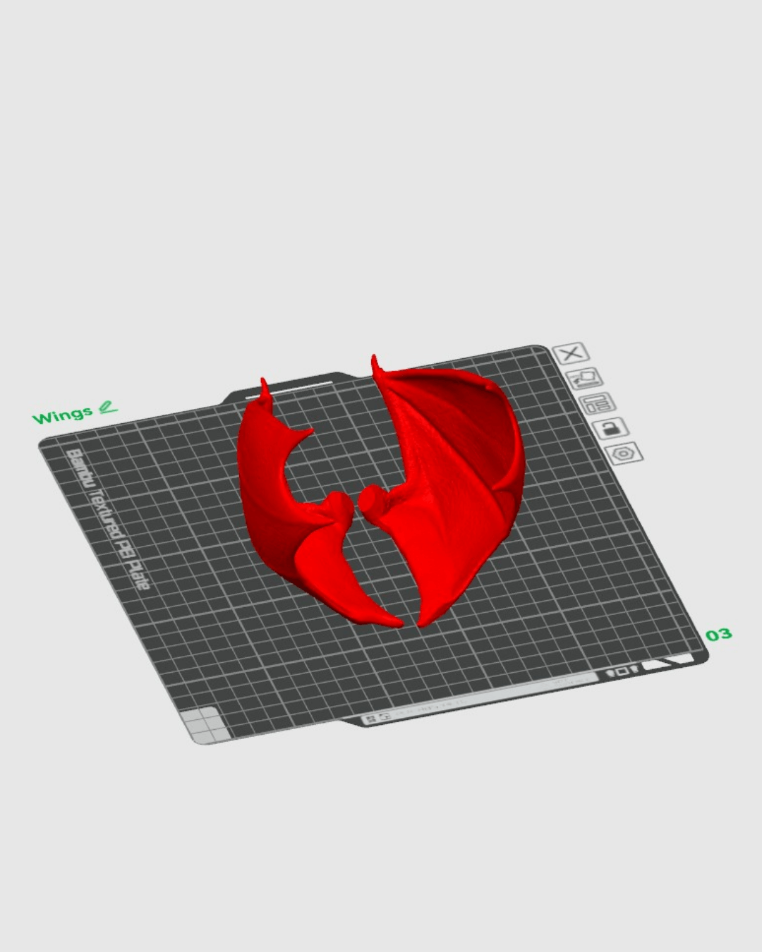 Necrodragon Table Lamp - 3D Printed Dragon Collectible - Image 3