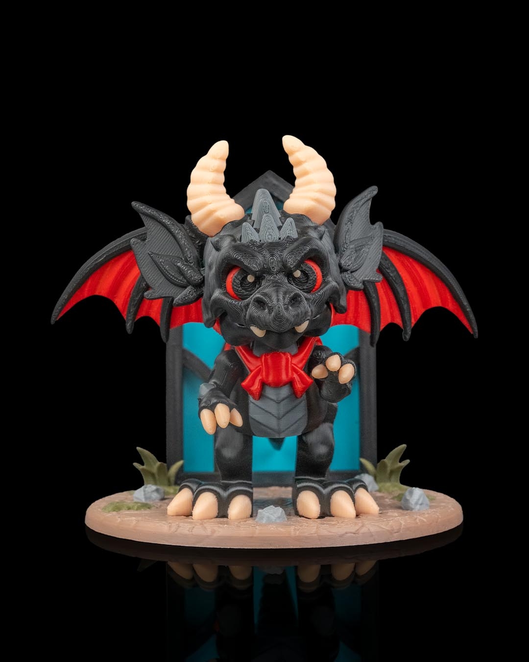 Night Fang - 3D Printed Dragon Collectible